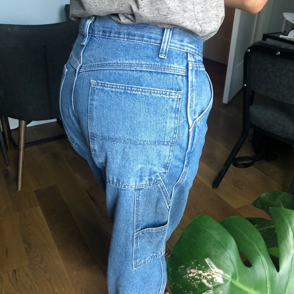 Wrangler high waisted straight jeans 30x30 utility